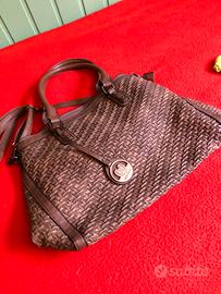 Borsa marrone in pelle