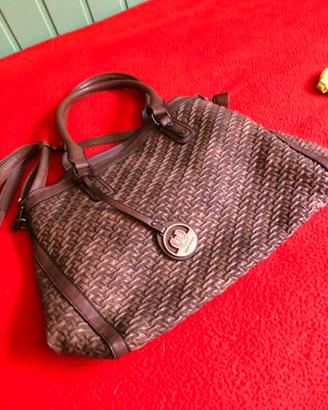 Borsa marrone in pelle