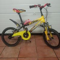 bicicletta bmx bimbo, ruote da 16