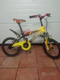 bicicletta bmx bimbo, ruote da 16