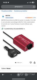 Convertitore auto 300 w