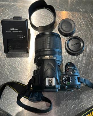 Nikon D3400 + 18-105mm VR