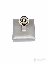 Anello in oro rosa e diamanti