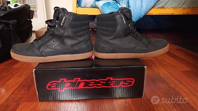 alpinestar j-6 waterproof black-gum