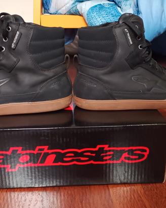 alpinestar j-6 waterproof black-gum