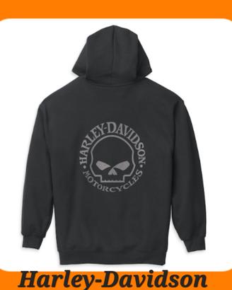 FELPA UOMO Willie G. Skull H-D