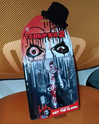 Terrifier 2 Art the Clown action figure modello
