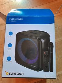 BT Speaker Muscle Cube Sunstech