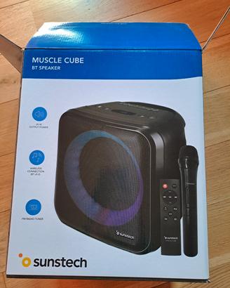 BT Speaker Muscle Cube Sunstech