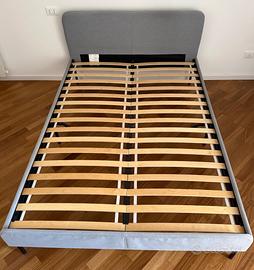Letto SLATTUM + Materasso MAURANGER (140x200)