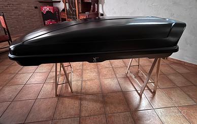 Baule da Tetto FARAD KORAL NERO-630L- 210x90x42 cm