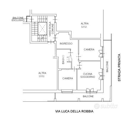 Trilocale in Pozzo Strada, foto 18 di 19