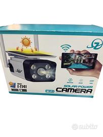Telecamera di Sorveglianza WiFi a Energia Solare