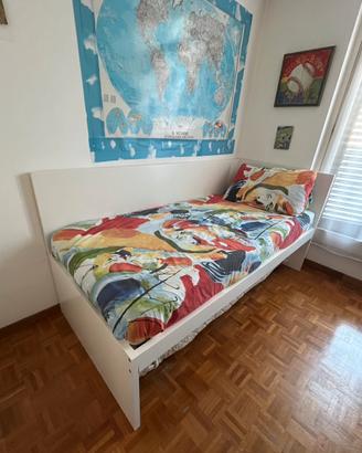 Letto singolo moderno condizioni  ottime