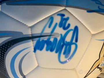 SS LAZIO PALLONE AUTOGRAFATO