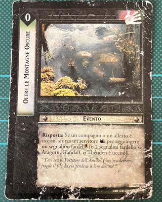 The Lord of the Rings card