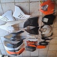 plastiche x ktm esc 250