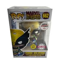 FUNKO POP! ZOMBIE WOLVERINE 662 CLOWS IN THE DARK