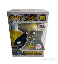 FUNKO POP! ZOMBIE WOLVERINE 662 CLOWS IN THE DARK