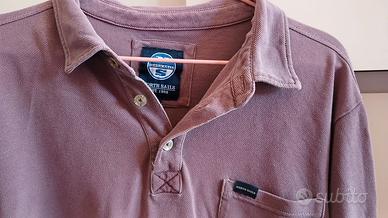 polo manica lunga North Face taglia M