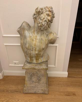 Busto due pezzi latta