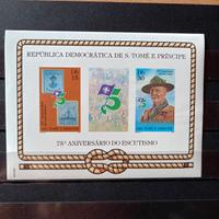 Francobolli Sao Tome' e Principe 1982 fogli. mnh