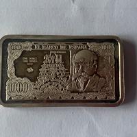 Lingotto argento puro .999 oncia