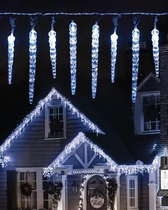 luci di Natale  LED 5m 40 ghiaccioli