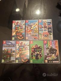 giochi Nintendo switch assortiti