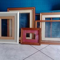 Lotto di cornici per quadri
