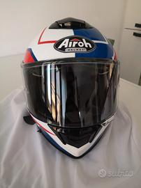 Casco Airoh st. 501 frost Blue/Red gloss tg. S