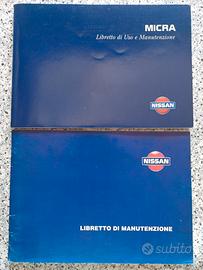 Libretto Uso e Manutenzione NISSAN Micra 2ª serie