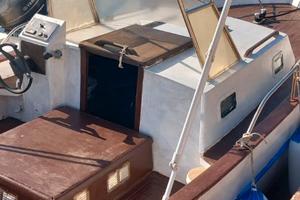 Gozzo storico totalmente in legno pregiato 6m