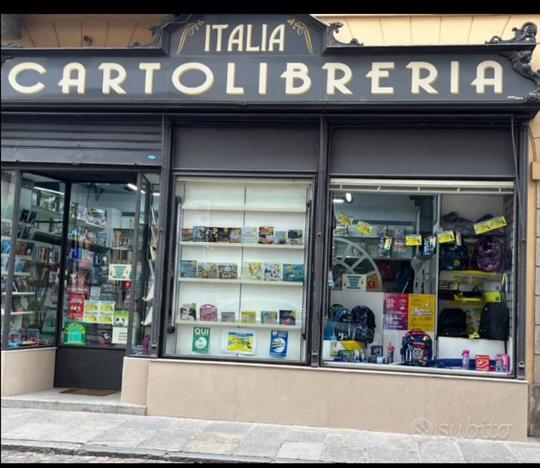 Cartolibreria storica al centro di Trino (VC)