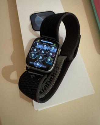Apple watch 9 45 mm con scatola e fattura