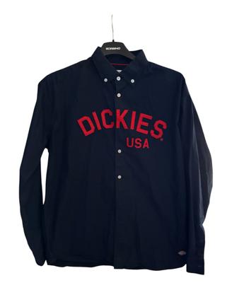 Camicia Dickies USA XL oversize navy 100% cotone