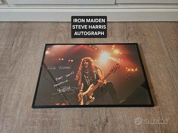 Steve Harris (Iron Maiden) – Foto live originale