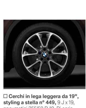 Cerchi bmw 19