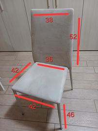 4 sedie da cucina