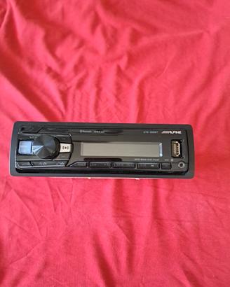 Alpine UTE-200BT Autoradio 1 Din mechaless con USB