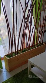 Divisorio ornamentale in legno