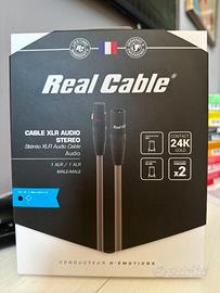 cavo XLR HiFi 1m Real Cable nuovo