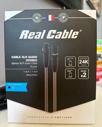 cavo XLR HiFi 1m Real Cable nuovo