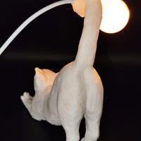 Lampada Gatto che si stira