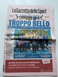 “ITALIA CAMPIONE D’EUROPA”