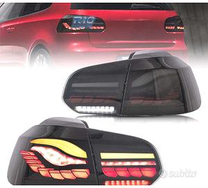 FANALI FULL LED VOLKSWAGEN VW GOLF 6 08-12 BARRE L