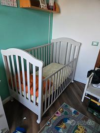 Lettino Erbesi con Materasso Culla