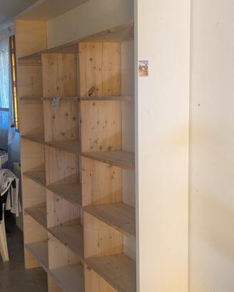 Scaffalatura, libreria, portaoggetti 