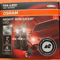 Luci Led H4 omologate anabbagliante e abbagliante