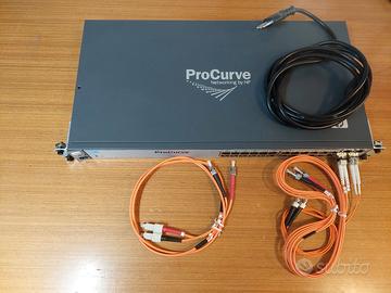 Switch 10/100 +4 gigabit+fibra HP ProCurve 2610-24